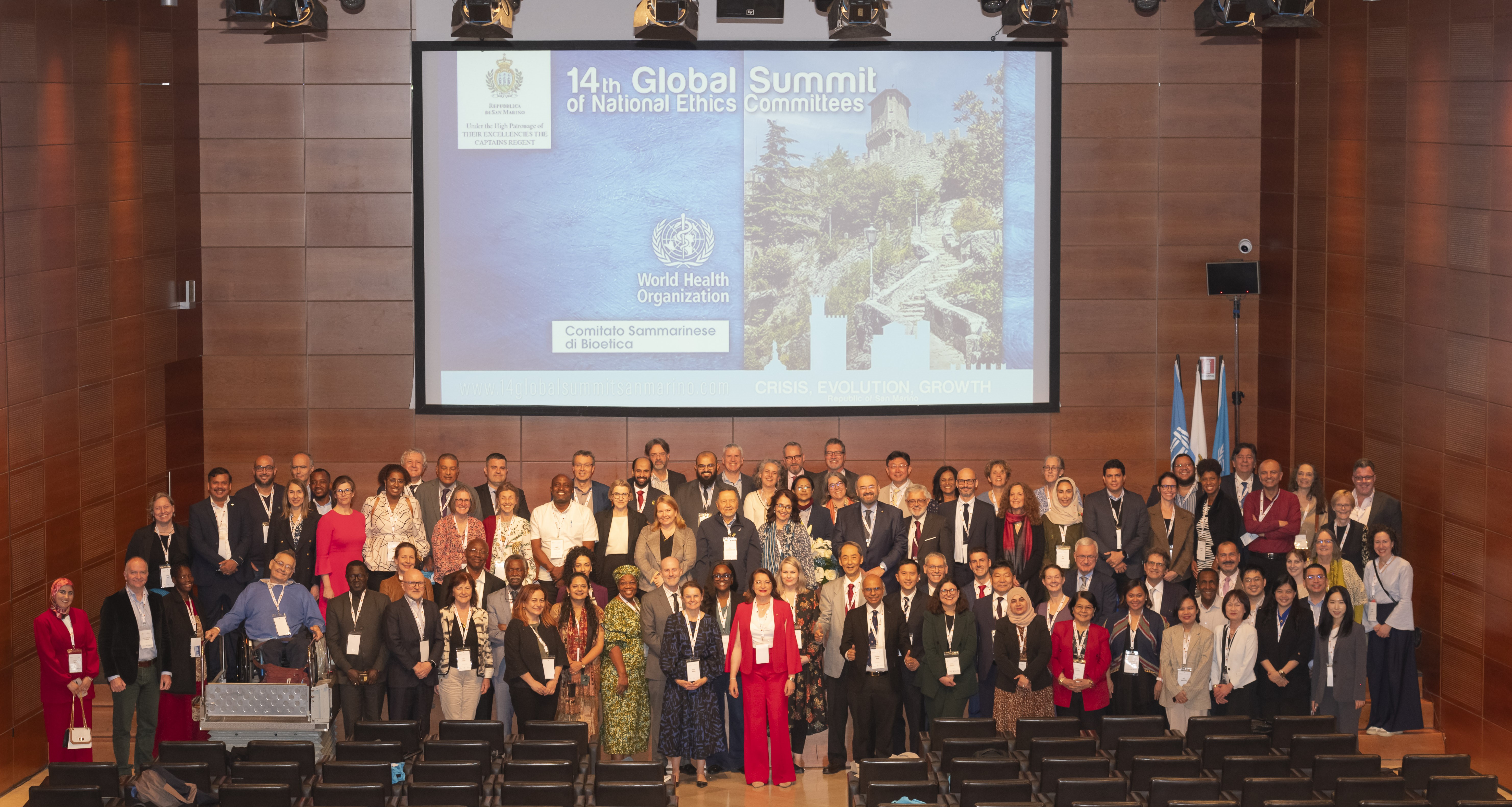 Εκπροσώπηση ΕΕΒΤ στο 14o Global Summit of National Bioethics Committees στο San Marino, 25.04.2024